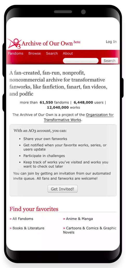 AO3 App Download (Official) | Archive Of Our Own App